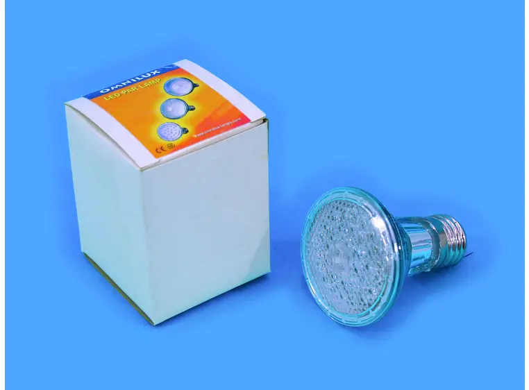 Omnilux PAR-20 240V E27 36 LED 5mm yellow 